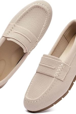 Loafers for Women Comfortable Slip on Work Flats Shoes